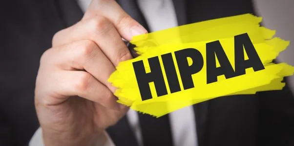 hipaa written on glass