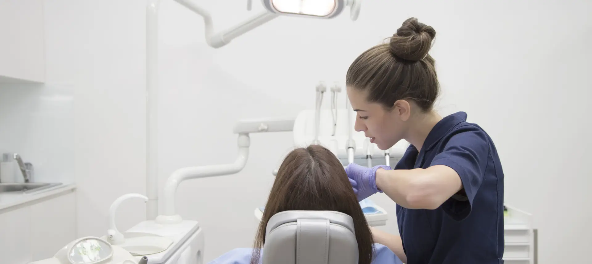 Doctor work on patience